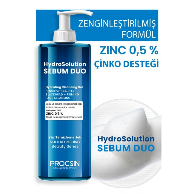 Procsin Hydrosolution Yüz Temizleme Jeli