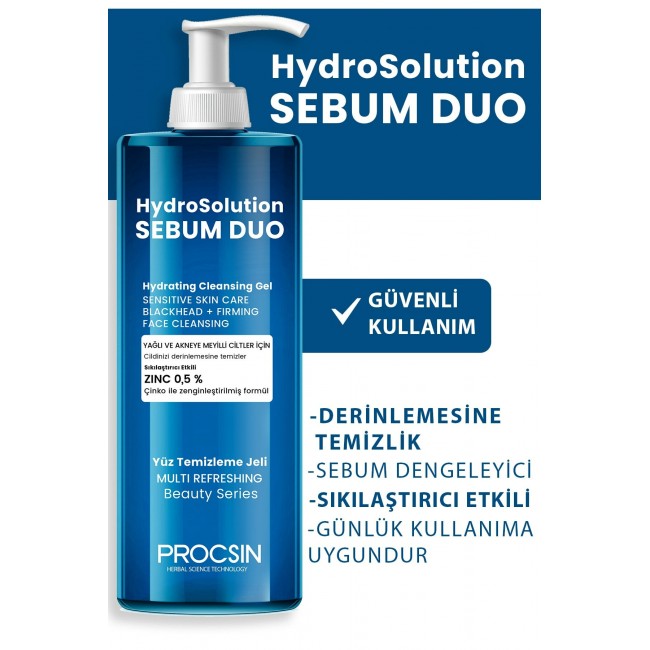 Procsin Hydrosolution Yüz Temizleme Jeli